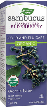Sambucus Elderberry Cold & Flu Syrup - 120 ml